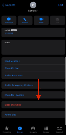 Block This Caller - How to block a number on iPhone