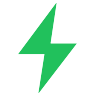 Apple Watch Icon Green Voltage Sign