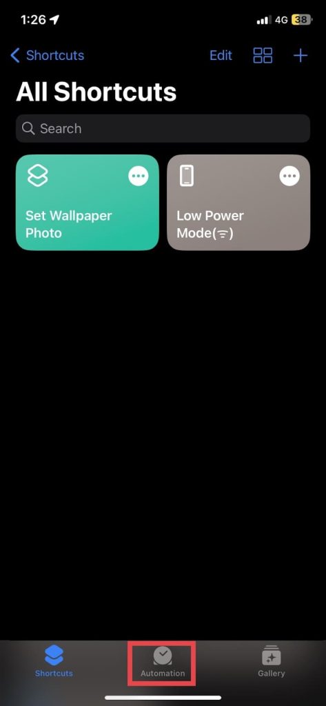 How To Add Automation For Changing Wallpapers