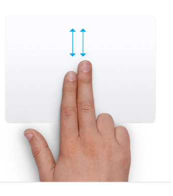 How To Scroll On Macbook Air Using Gestures