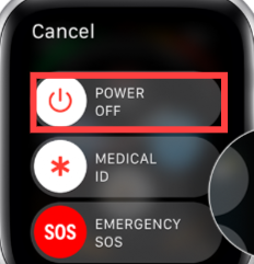 Power Off Apple Watch