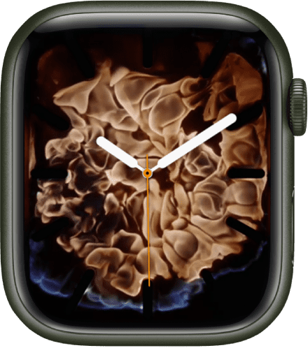 Fire and Water- best apple watch faces