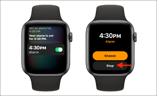  Set a silent alarm on the Apple Watch