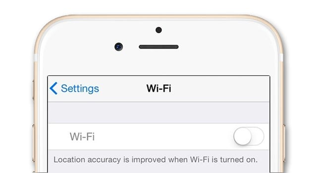Turn off your wifi connection 
