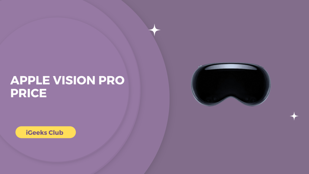 Apple Vision Pro Price 
