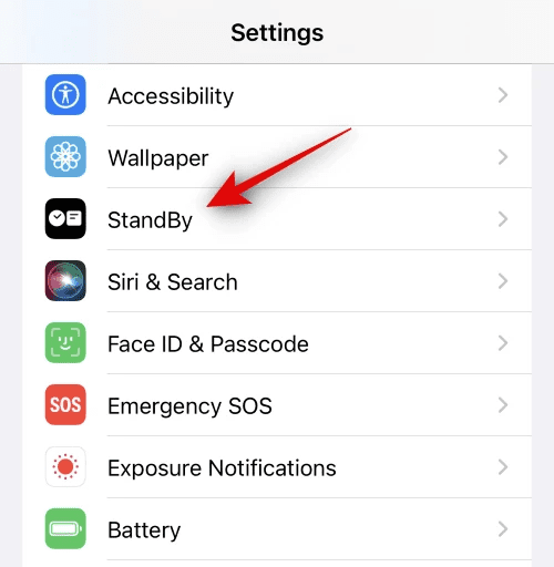  iOS 17 Battery Drain issue-Standby option